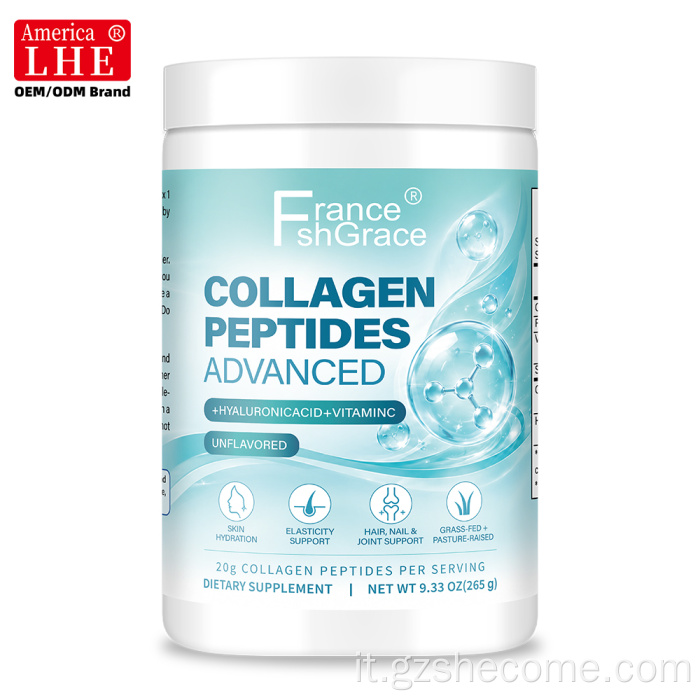 I migliori peptidi di collagene Shecome Acido ialuronico Vitamina C